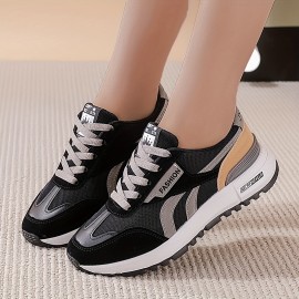 Women's Colorblock Slip On Casual Sneakers - Low-top Wear-resistant Non-slip Outdoor Shoes