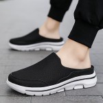 Plus Size Unisex Hollow Out Clogs, Comfy Non Slip Casual Breathable Mule Shoes For Men's & Women's Outdoor Activities