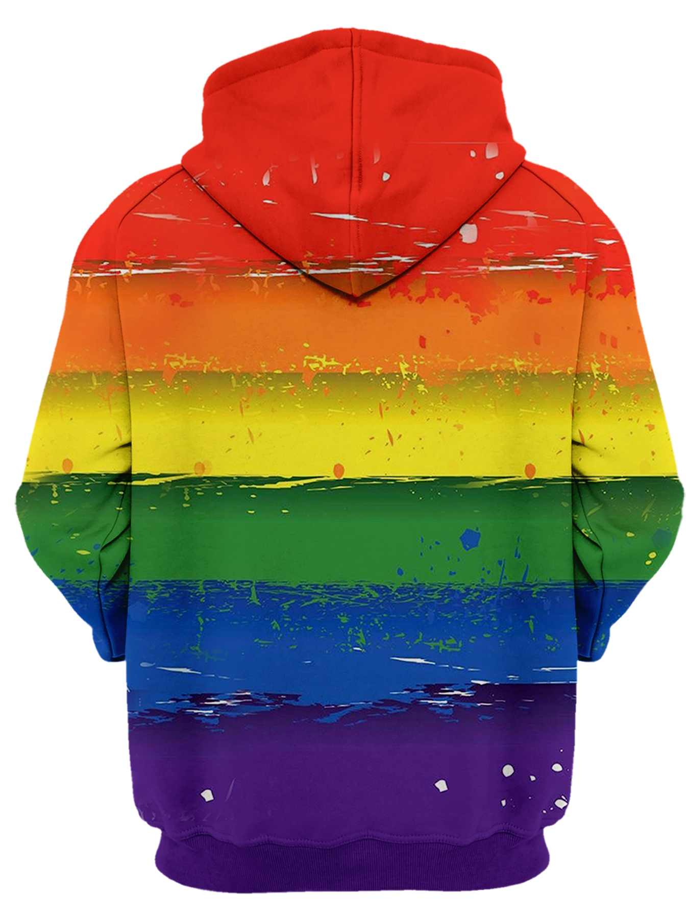 new popular lgbt rainbow flag pattern print mens long sleeve hoodies street casual sports and fashionable with kangaroo pocket sweatshirt suitable for outdoor sports for autumn and sp details 0